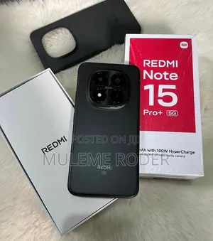 New Xiaomi Redmi Note 15 Pro+ 512 GB Black