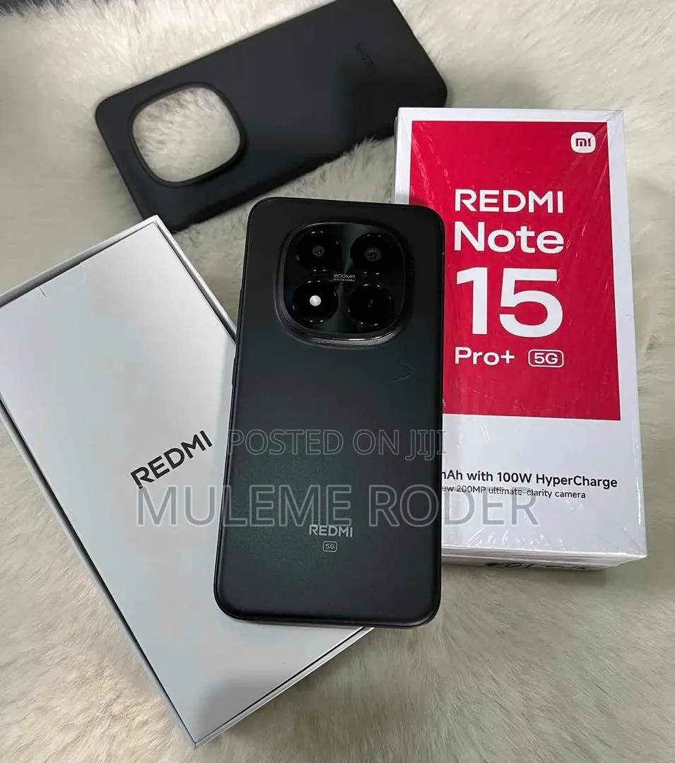 New Xiaomi Redmi Note 15 Pro+ 512 GB Black