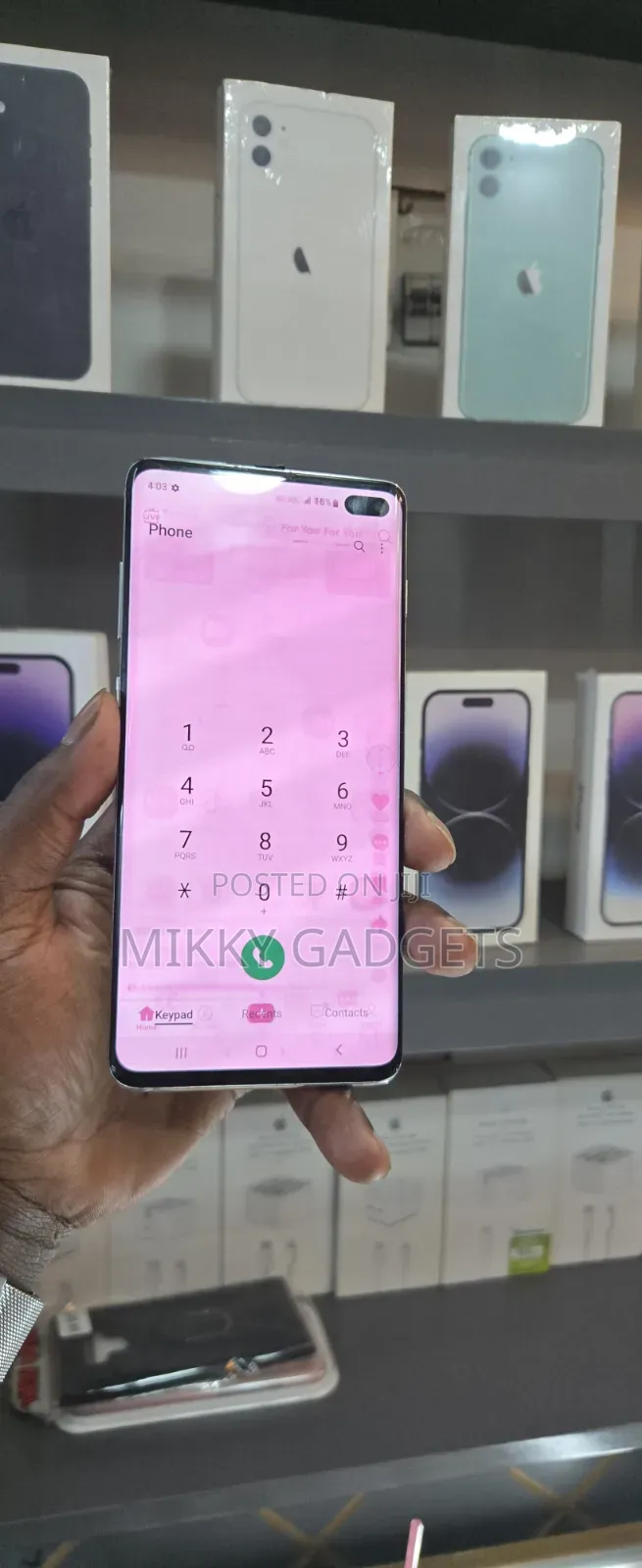 Samsung Galaxy S10 Plus 128 GB Blue