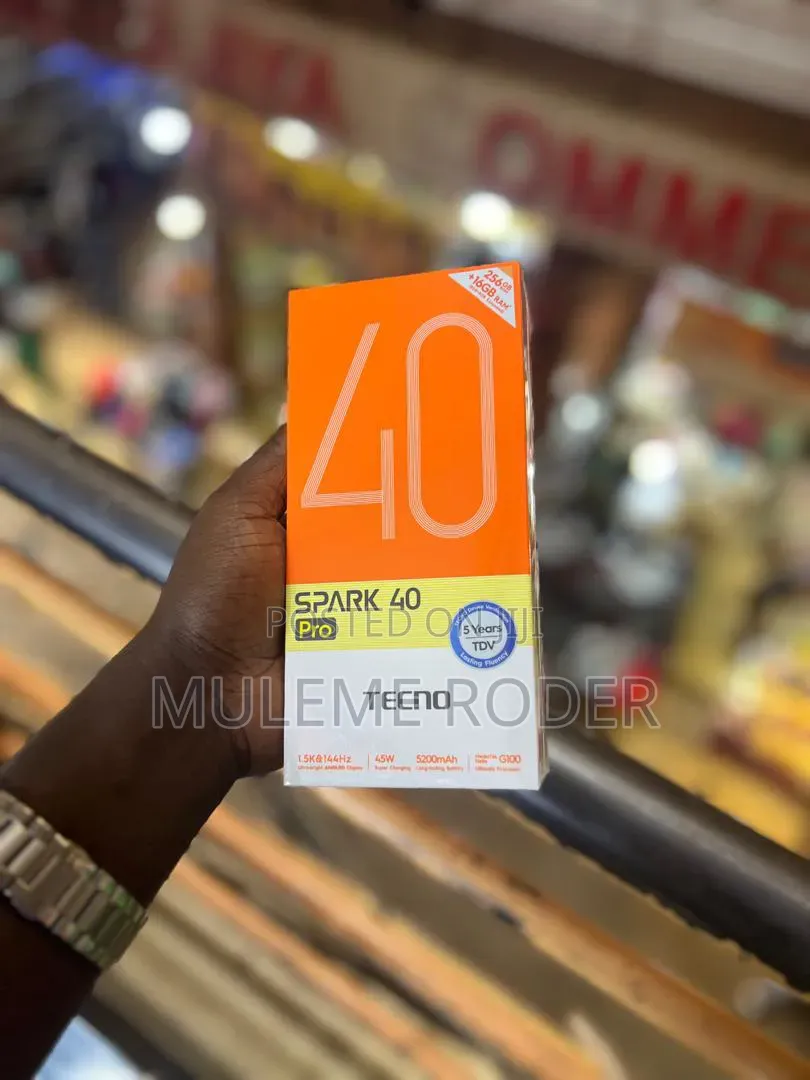 New Tecno Spark 40 Pro 256 GB Blue