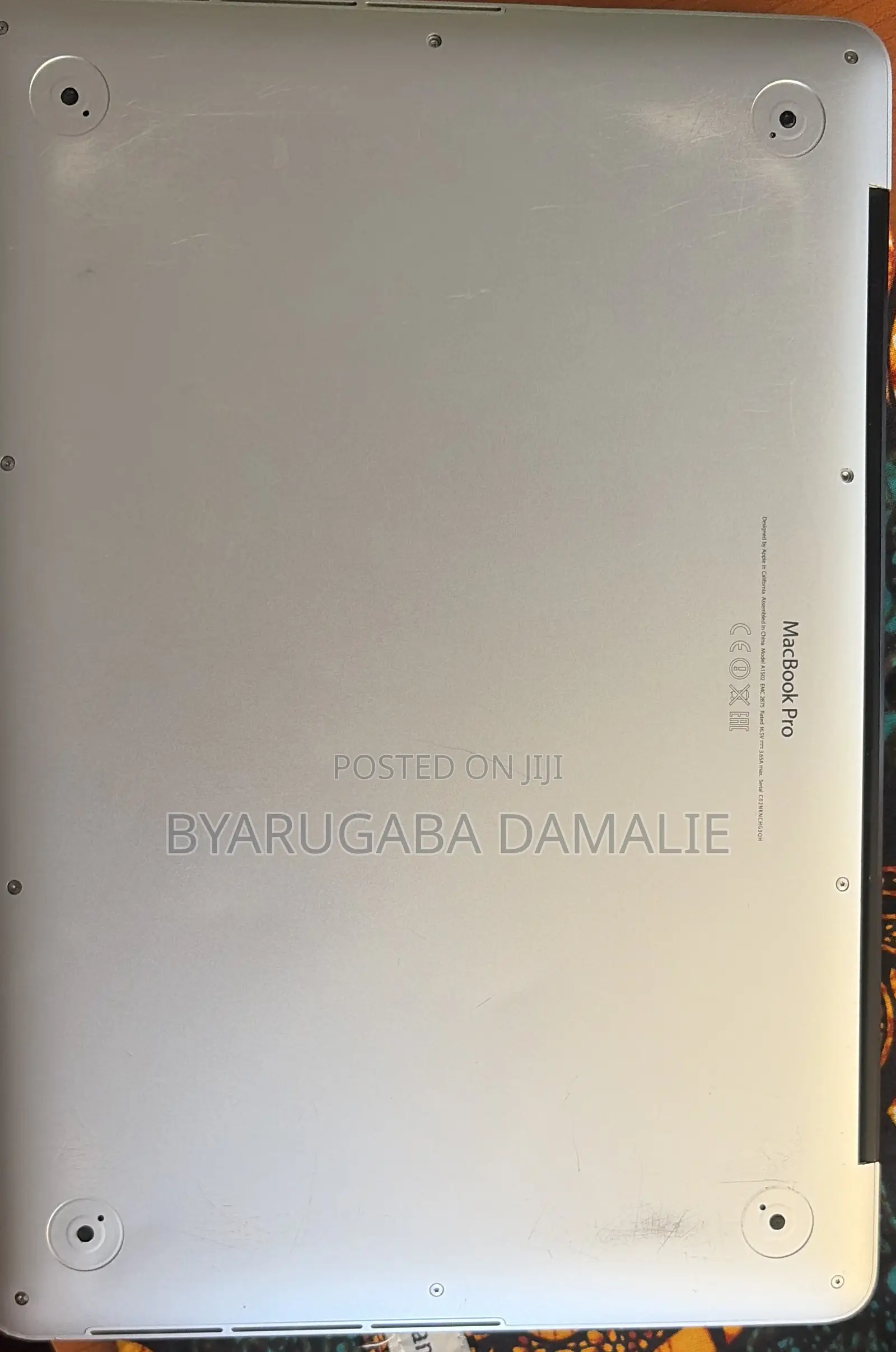 Laptop Apple MacBook Pro 2015 8GB Intel Core i5 HDD+SSD 500GB