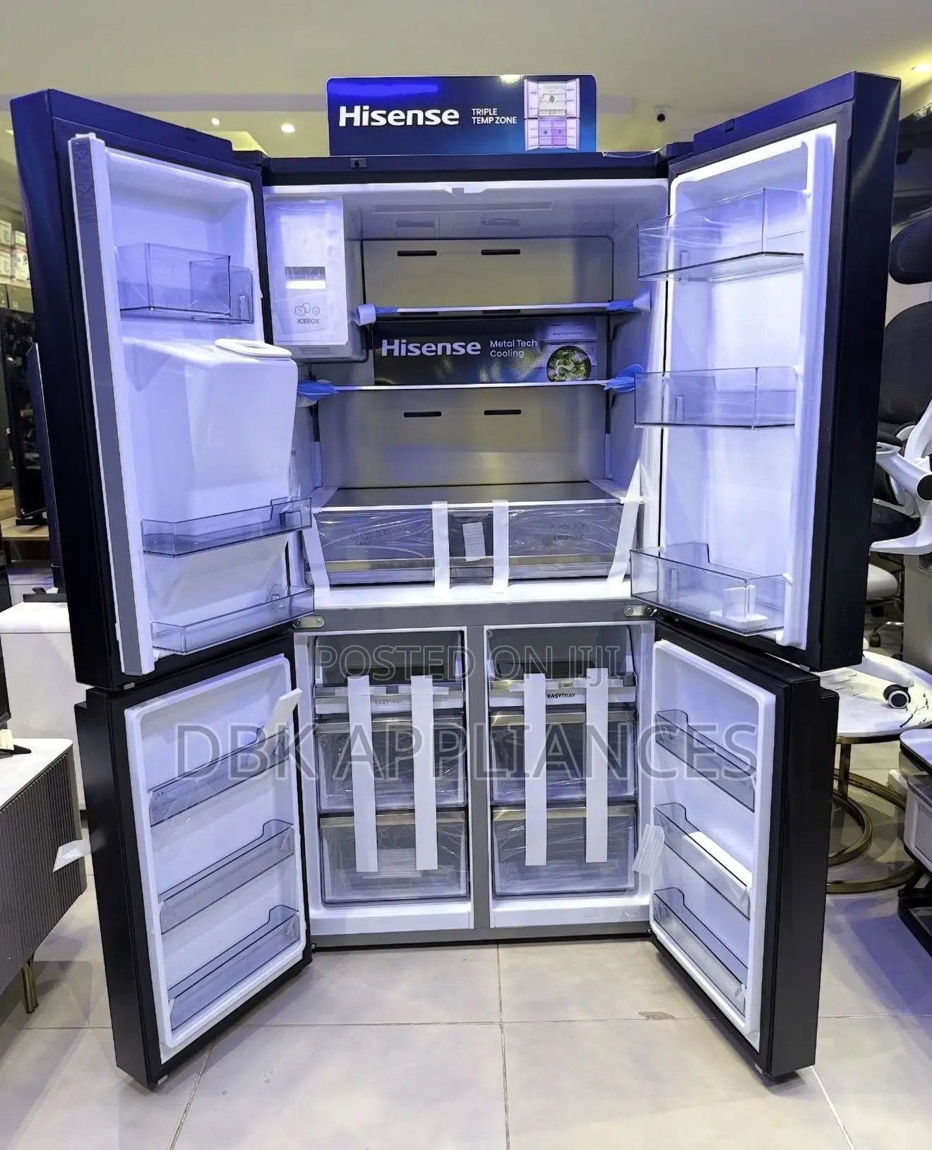 Hisense 680l Smart Fridges Available 5yrs Warranty