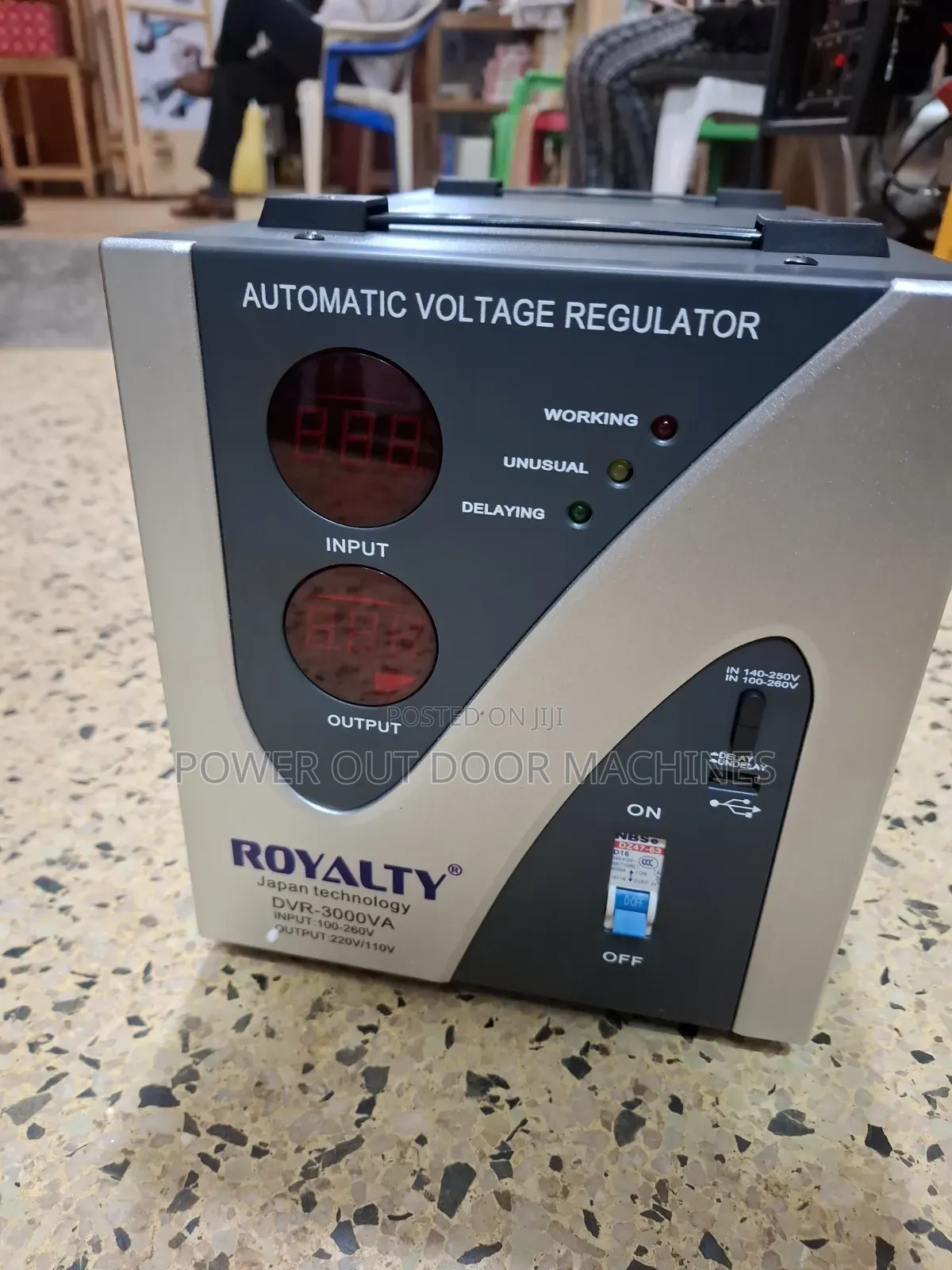 Automatic Voltage Regulator 110v-260v Step Up/Down DVR