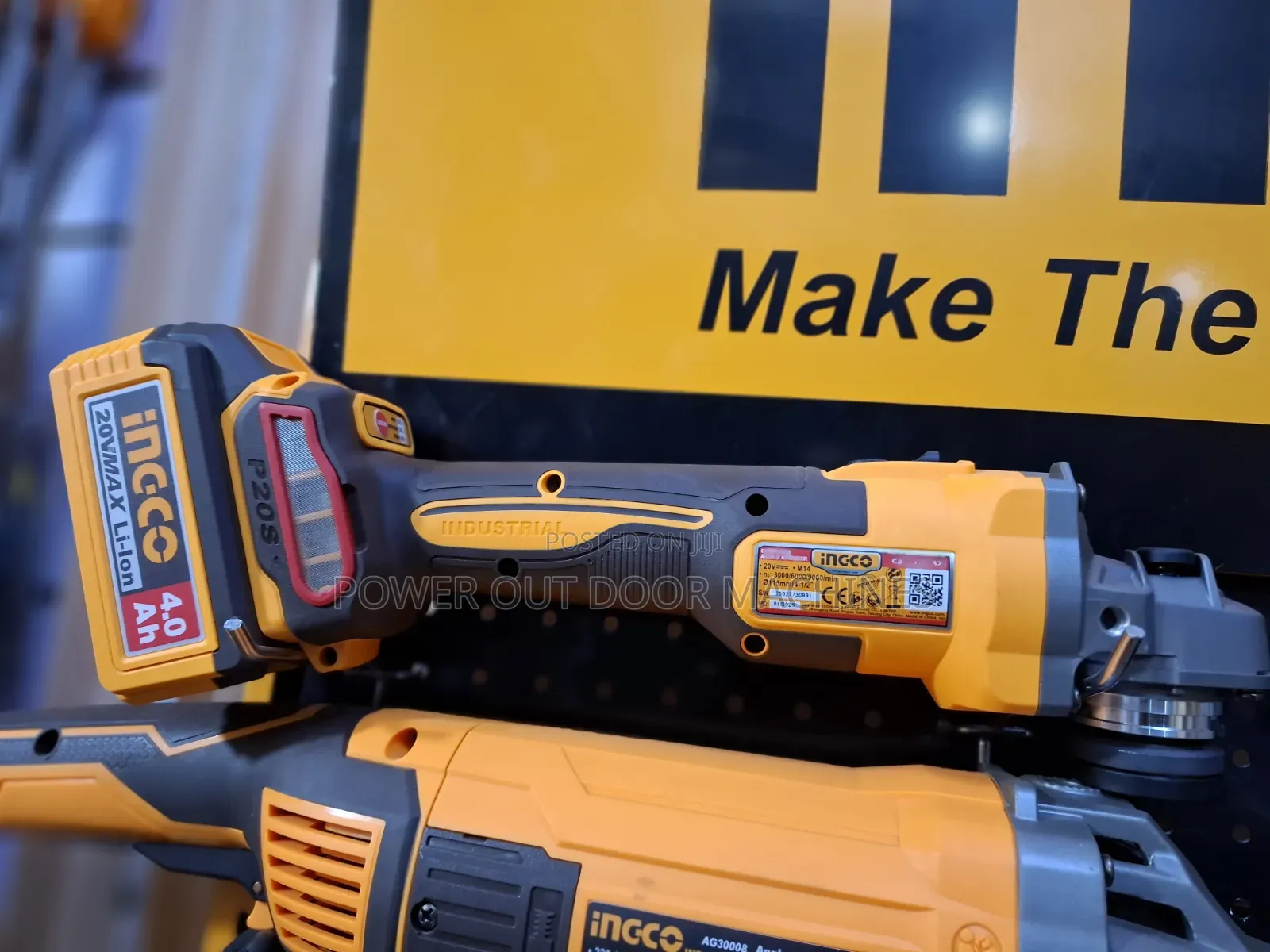 Inco Cordless Angle Grinder