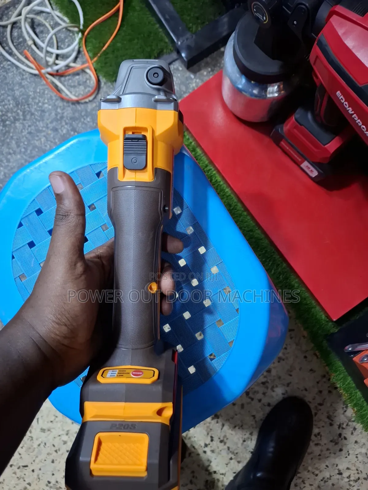 Inco Cordless Angle Grinder
