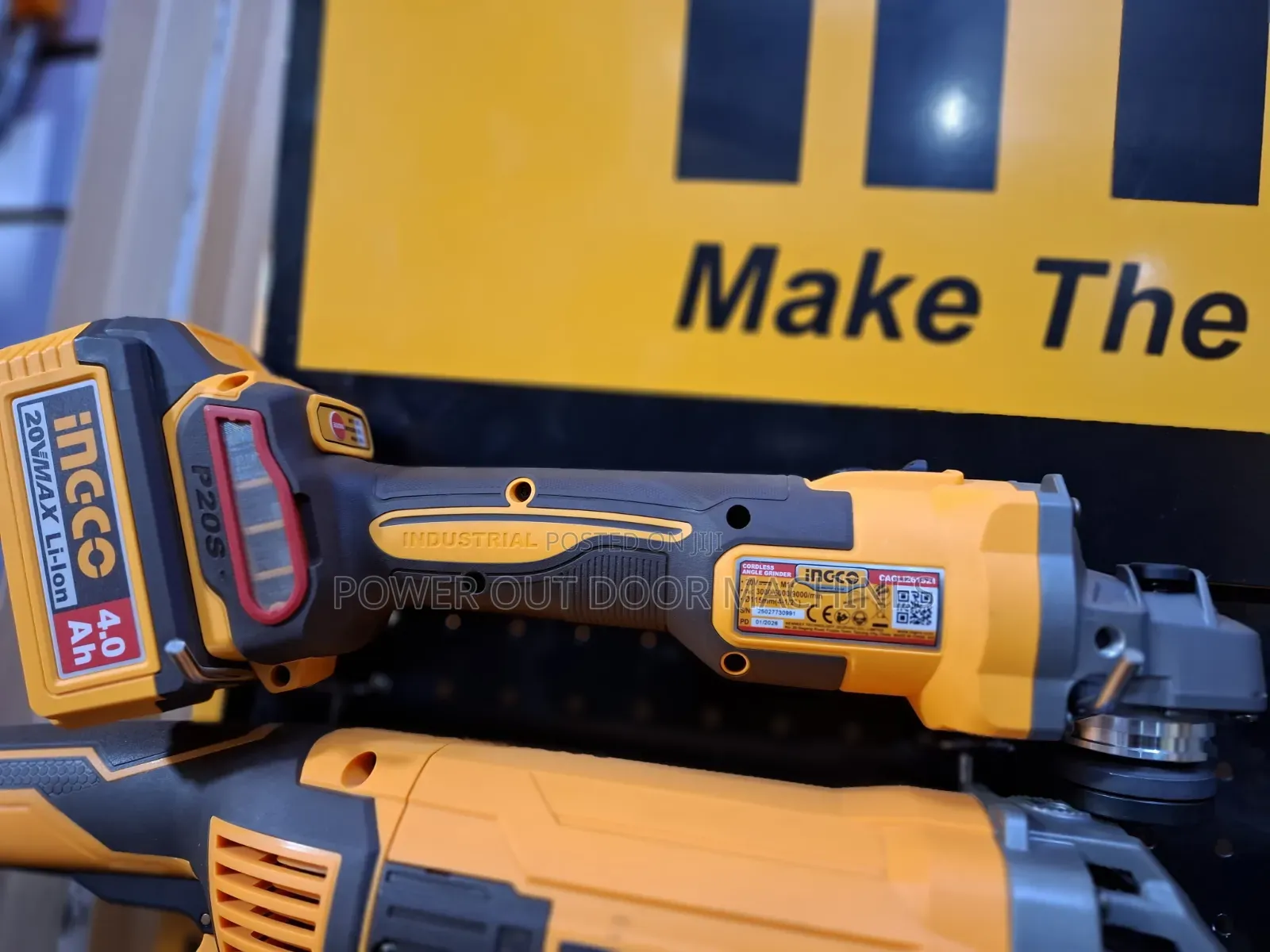Inco Cordless Angle Grinder