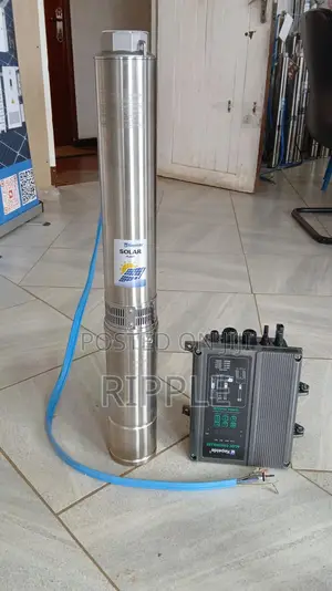 1500W Hybrid Solar Borehole Water Pump – 79m Head | 18,000l/H