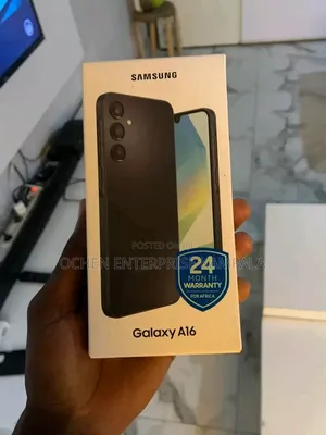 New Samsung Galaxy A16 128 GB Black