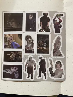 Resident Evil Laptop Stickers.