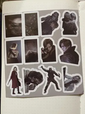 Resident Evil Laptop Stickers.