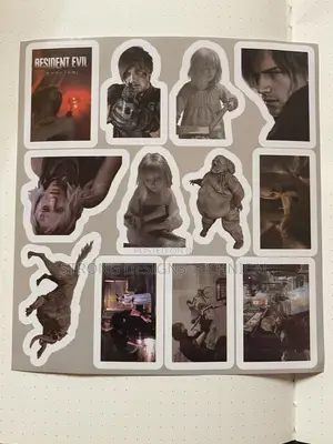 Resident Evil Laptop Stickers.