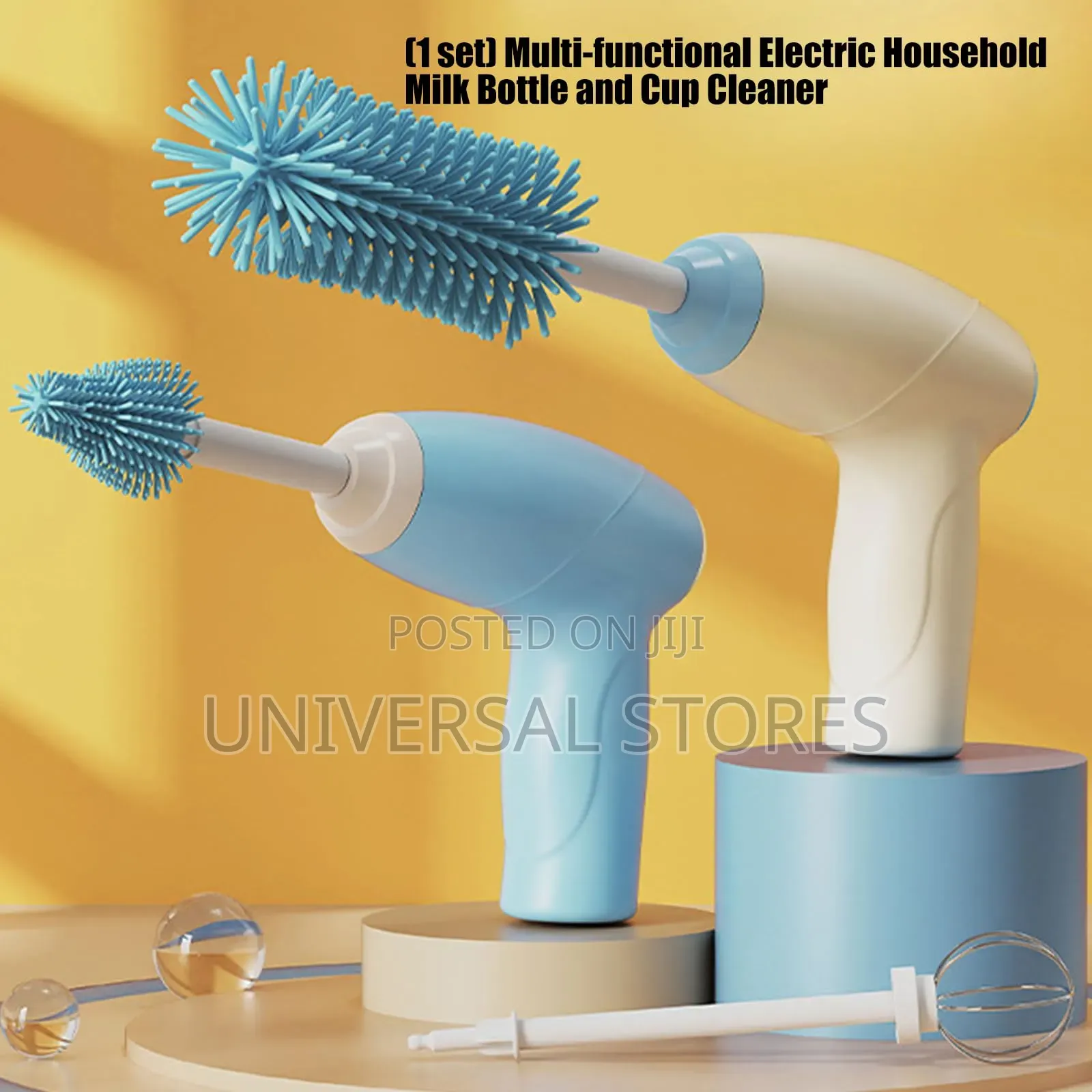 Rechargeable Electric Baby Bottle Cleaning Brush Set