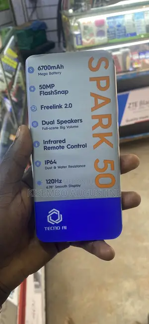 New Tecno Spark 50 128 GB Black