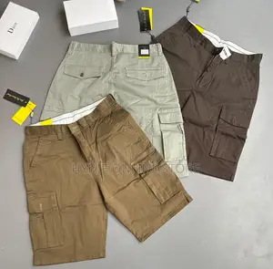 Kaki Short Men’S Cargo Pants