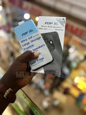 New Tecno Pop 10C 128 GB Black