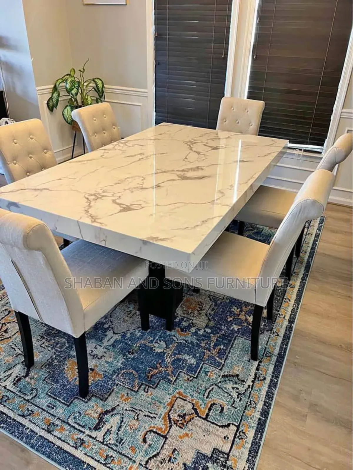Dressed Dining Table Call Us On
