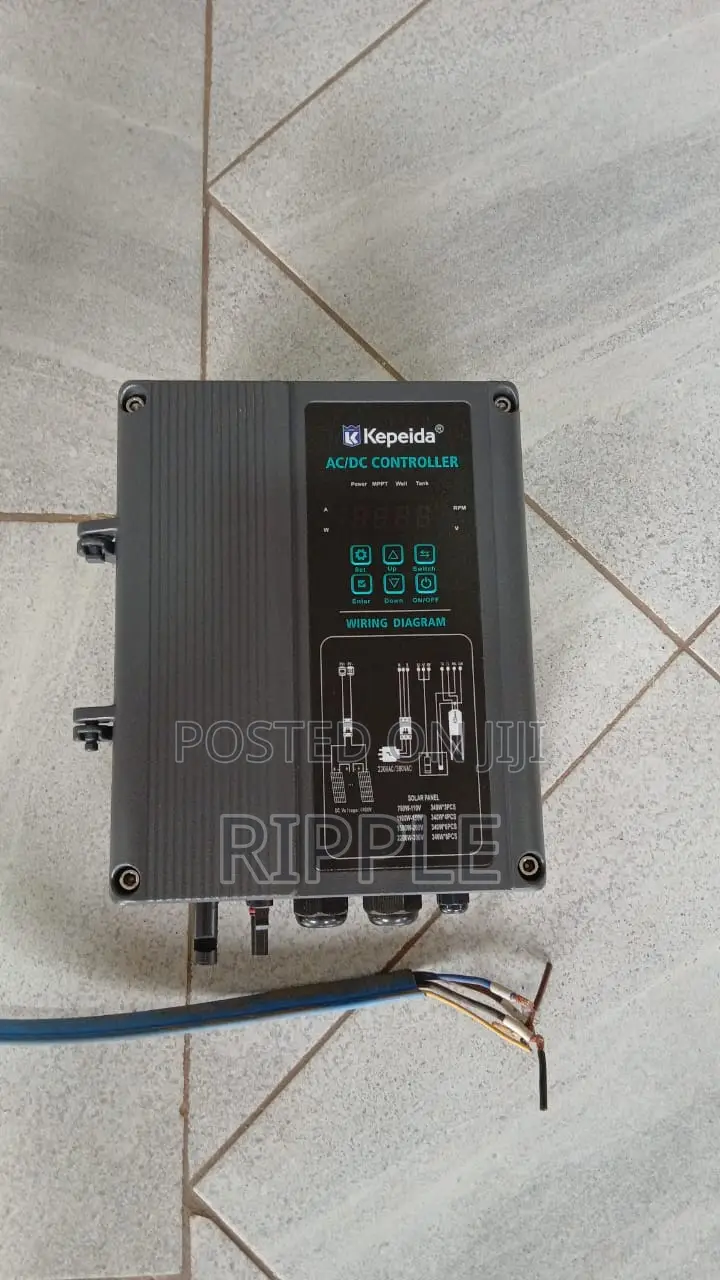 2200W Hybrid Solar Borehole Water Pump – 100m Head | 18,000l/H