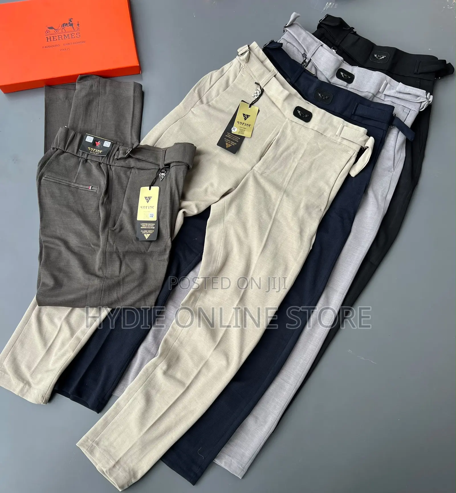 Classic Gental Beltless Pants