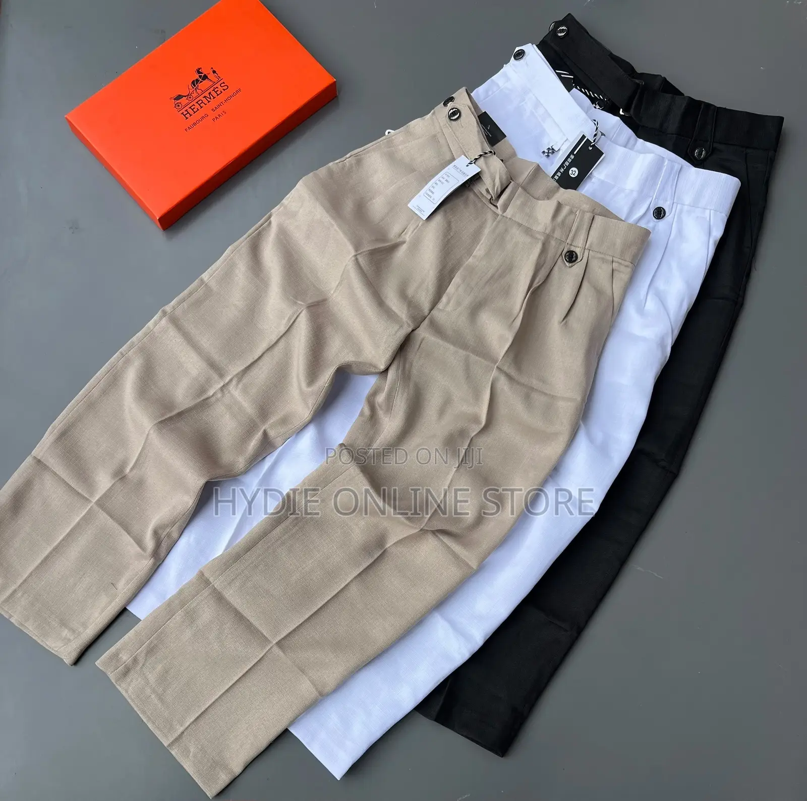 Classic Gental Beltless Pants