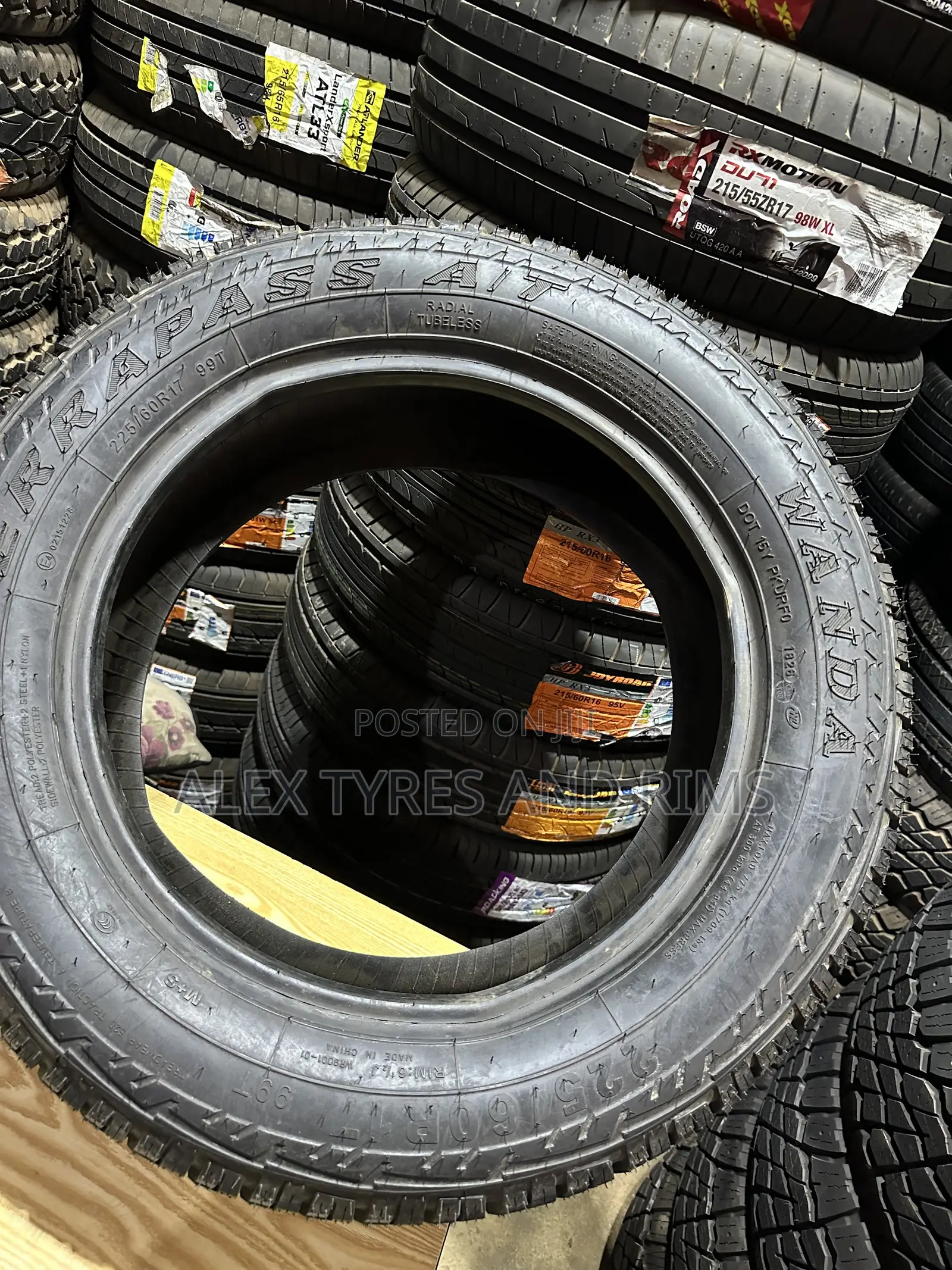 225/60r17 Wanda Brand New Tyres