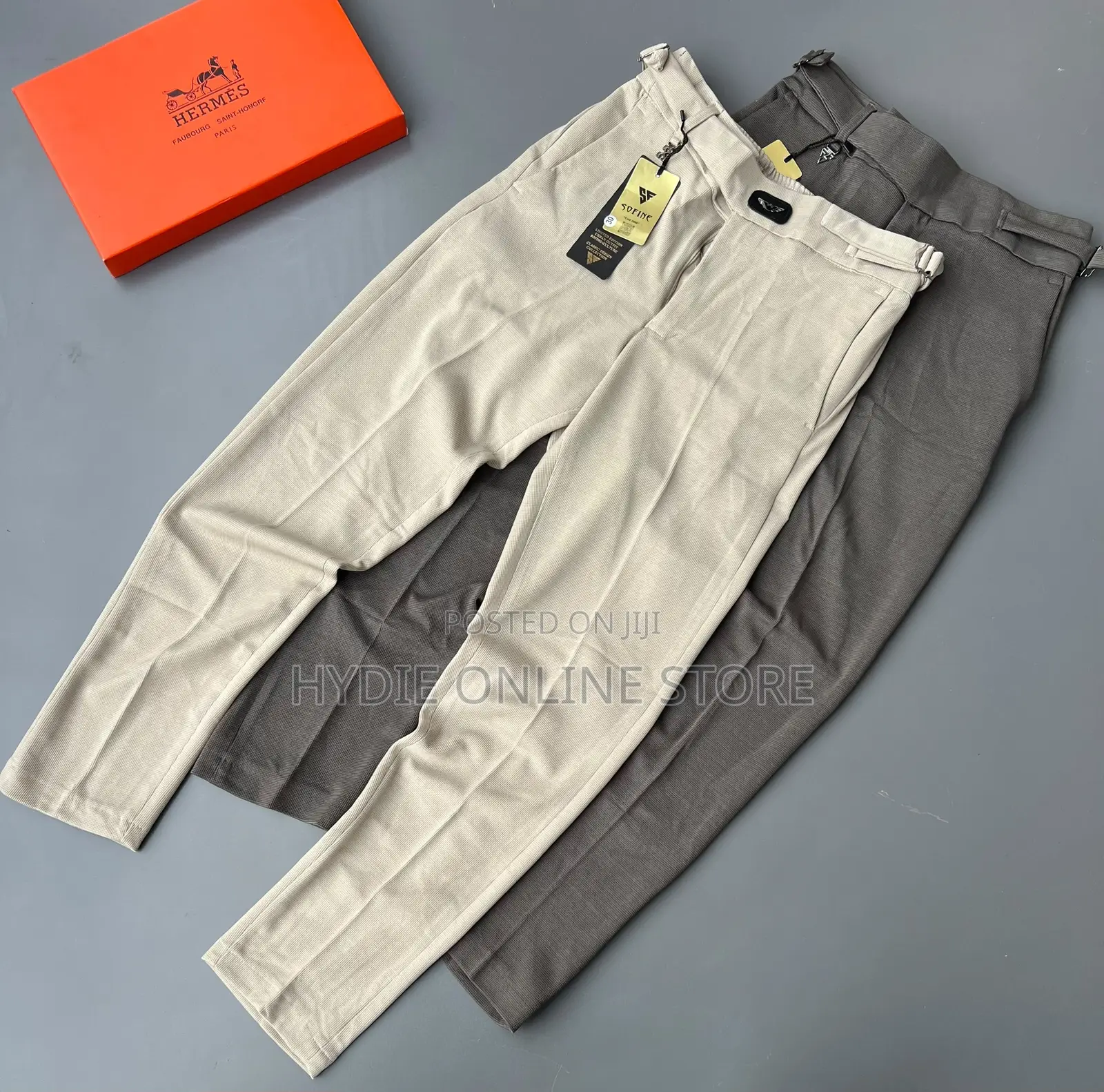 Classic Gental Beltless Pants