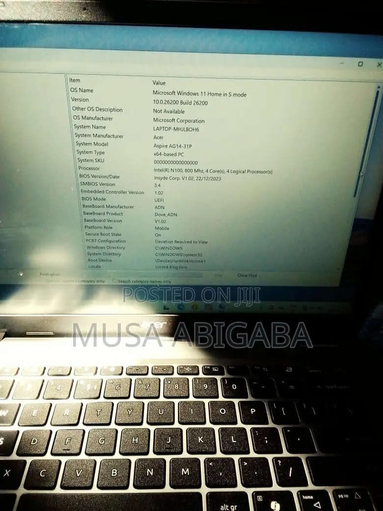 Laptop Acer Aspire Go 14 4GB Intel Celeron SSD 128GB