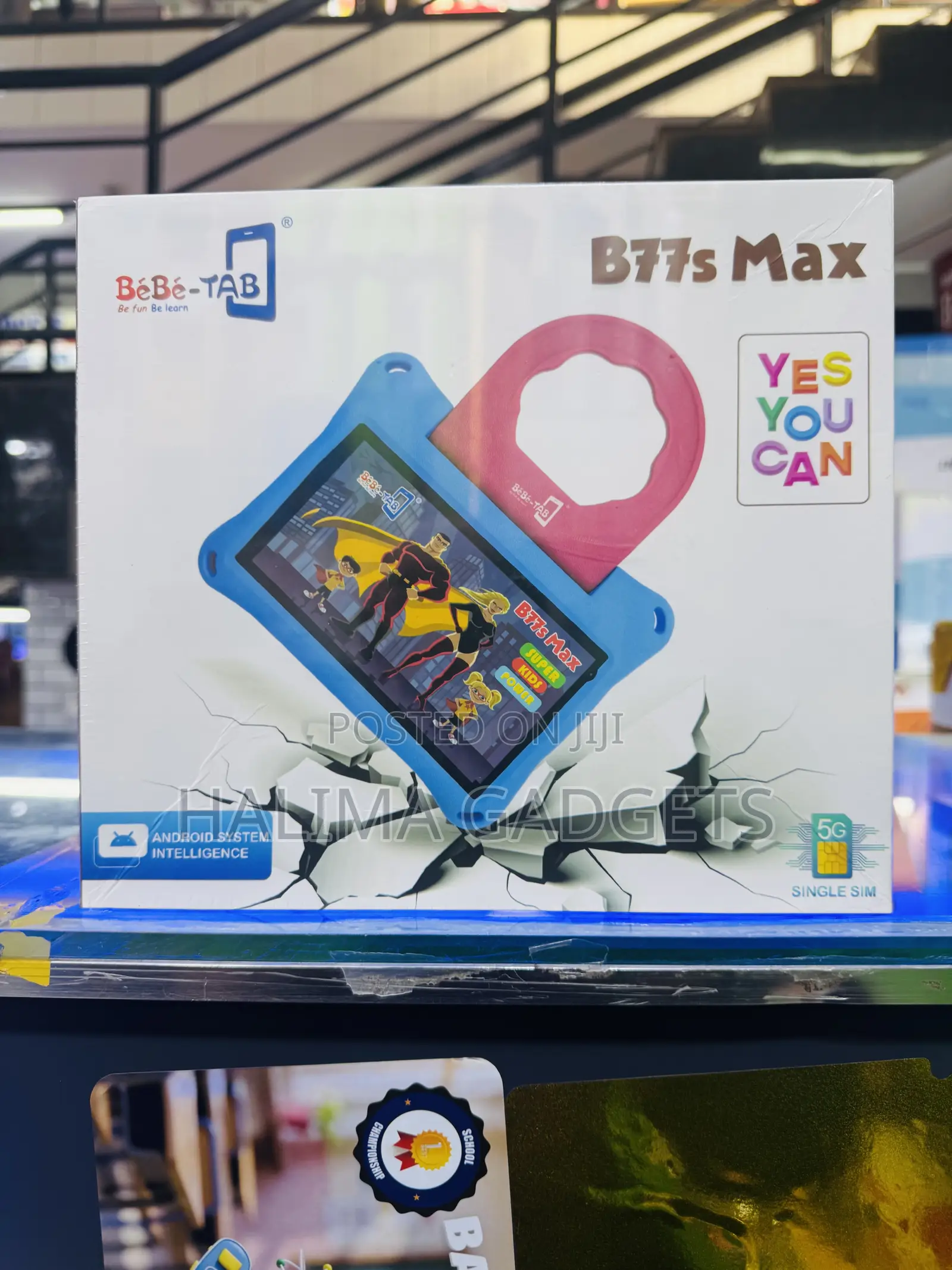 New Bebe B77s Max 128 GB Silver