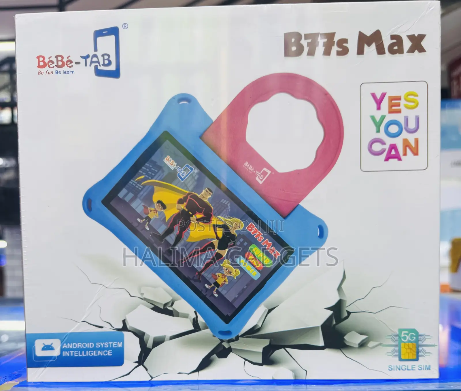 New Bebe B77s Max 128 GB Silver