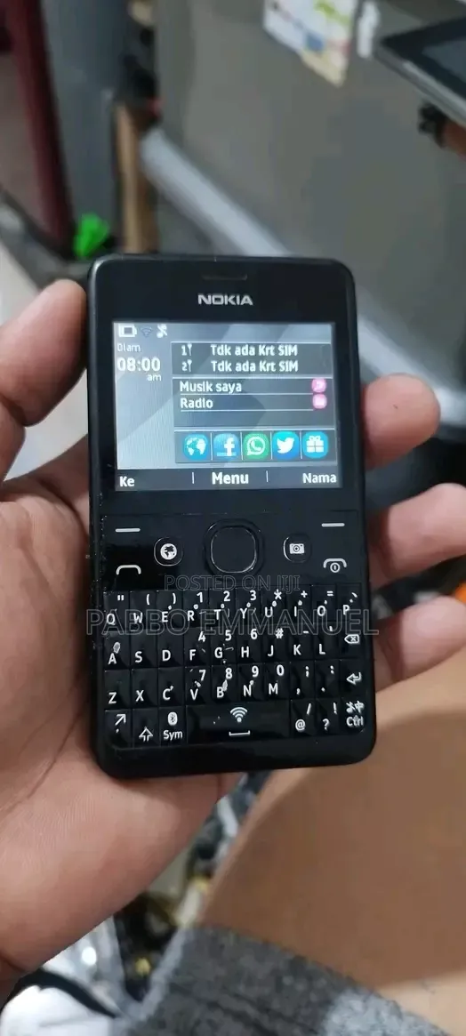 Nokia Asha 210 Black
