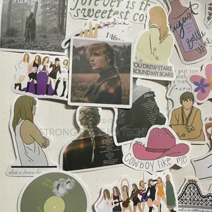 Taylor Swift Folklore-Evermore Inspired Laptop Stickers