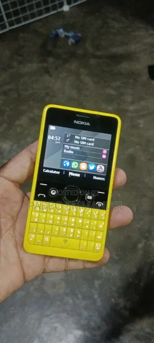Nokia Asha 210 Yellow