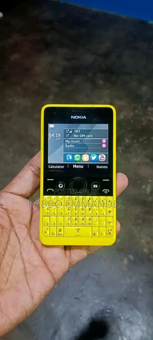 Nokia Asha 210 Yellow