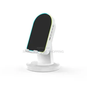 Wireless Induction Bluetooth Speaker With Phone Stand - RGB Lights