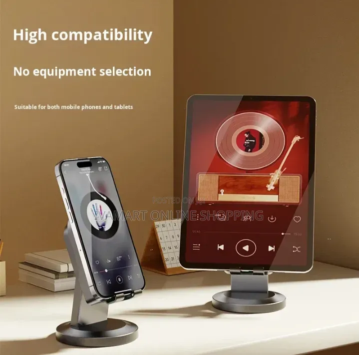 Wireless Induction Bluetooth Speaker With Phone Stand - RGB Lights