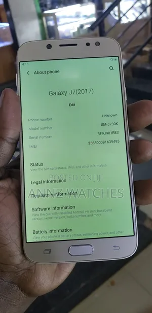 Samsung Galaxy J7 32 GB Silver