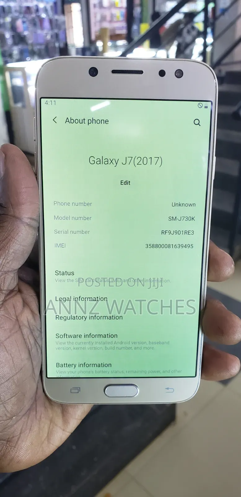 Samsung Galaxy J7 32 GB Silver