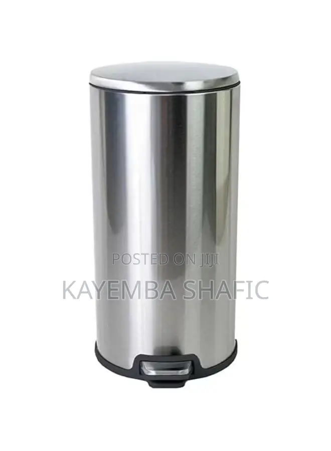 Danny Home 30L Stainless Steel Soft-Close Pedal Trash Can Dustbin