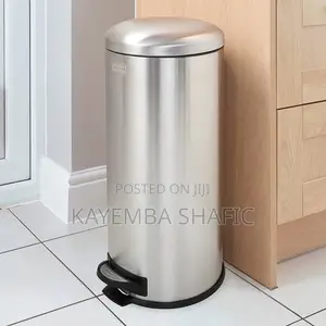 Danny Home 30L Stainless Steel Soft-Close Pedal Trash Can Dustbin