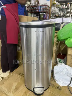 Danny Home 30L Stainless Steel Soft-Close Pedal Trash Can Dustbin