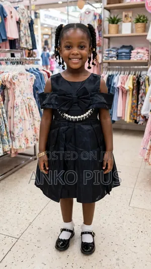Girls Party Black Dresses
