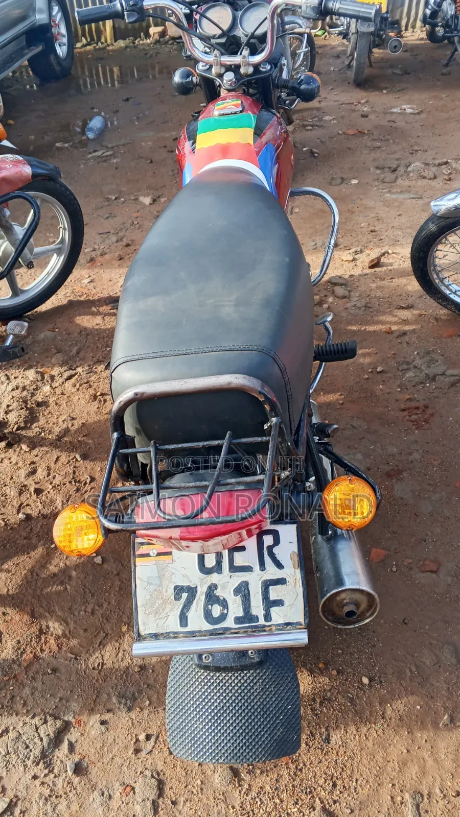 Bajaj Boxer 100 2017 Red