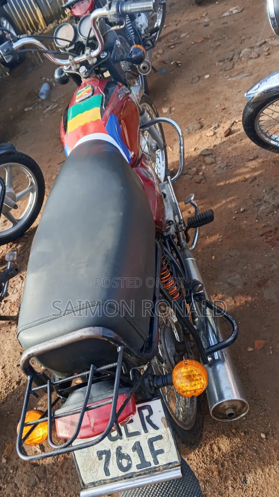 Bajaj Boxer 100 2017 Red
