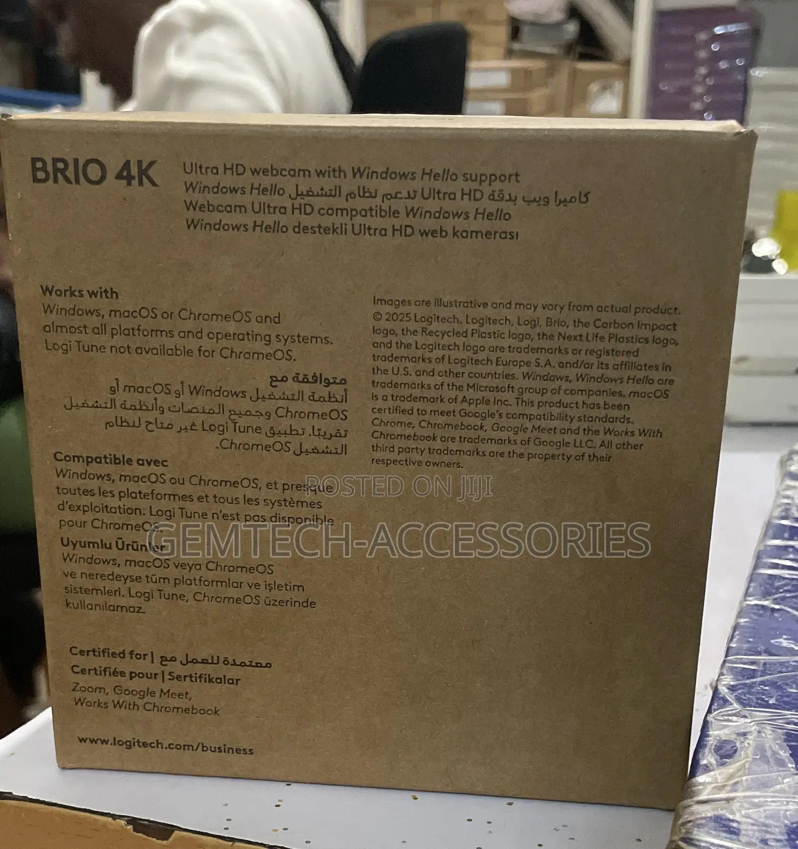 Brio Logitech WebCam