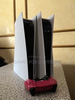 Ps5 Standard Console 1 Burgandy Pad