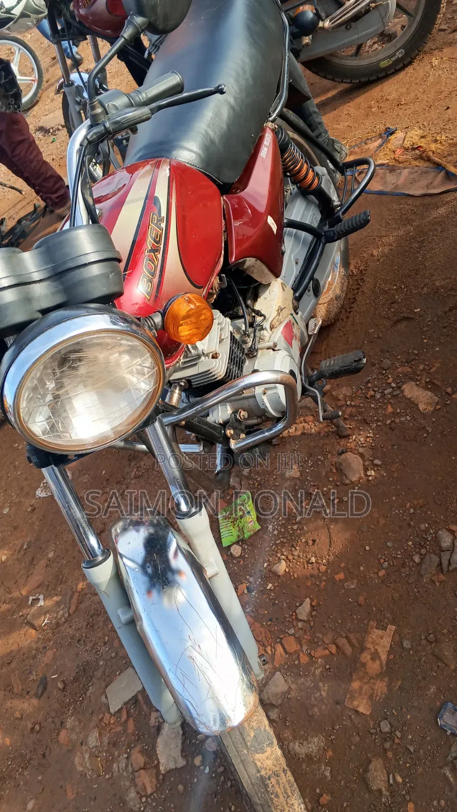 Bajaj Boxer 100 2015 Red