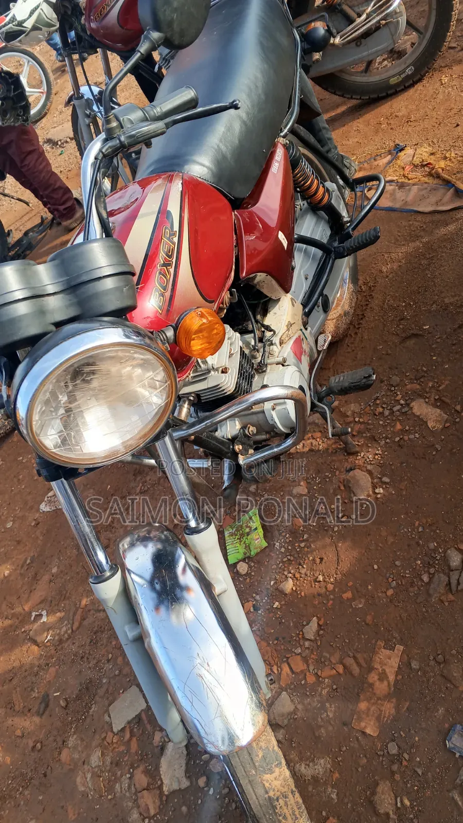 Bajaj Boxer 100 2015 Red