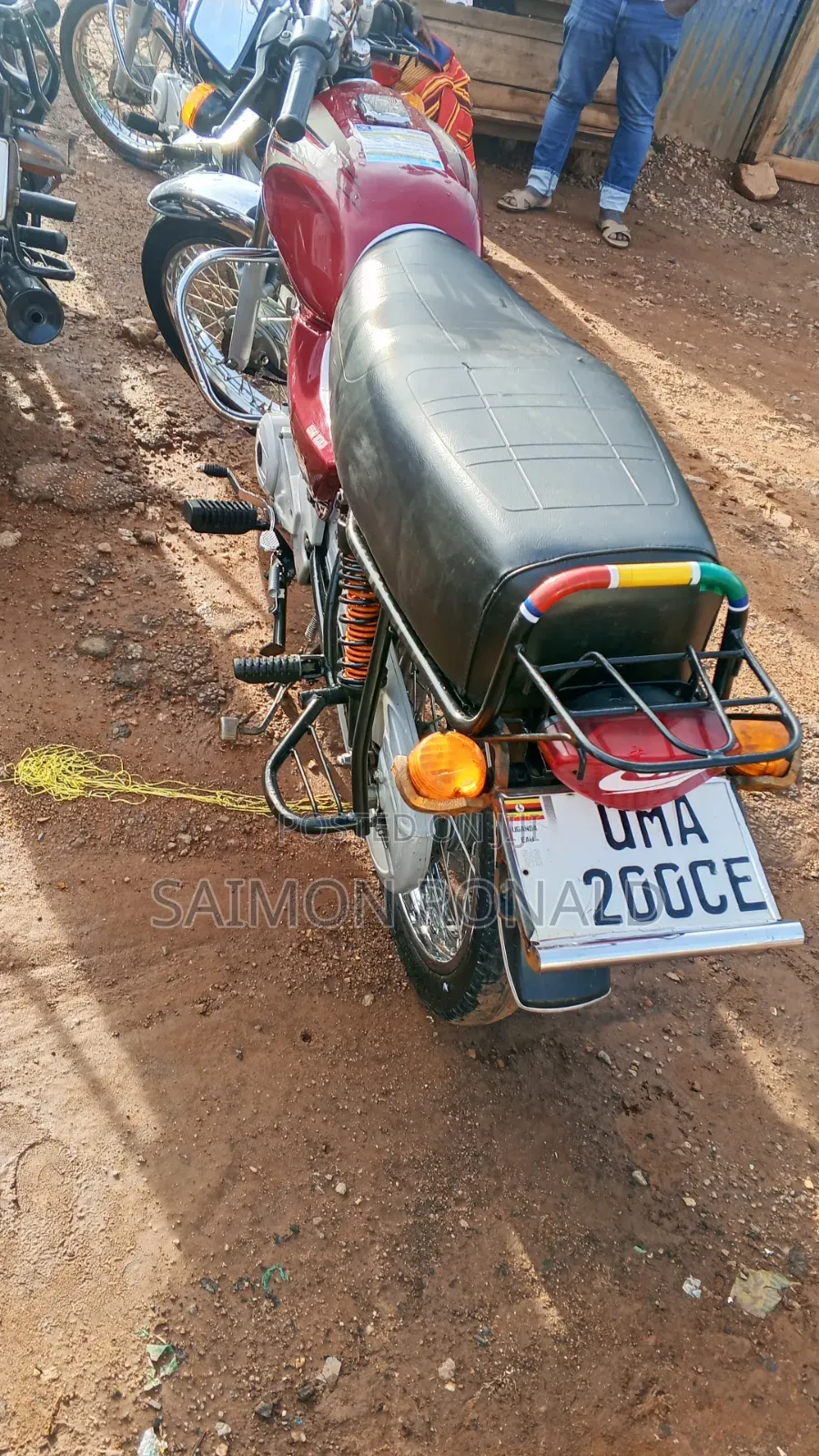 Bajaj Boxer 100 2026 Red