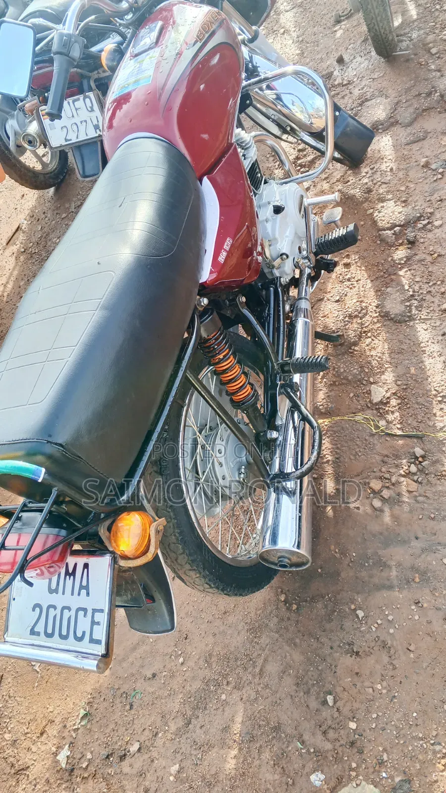 Bajaj Boxer 100 2026 Red