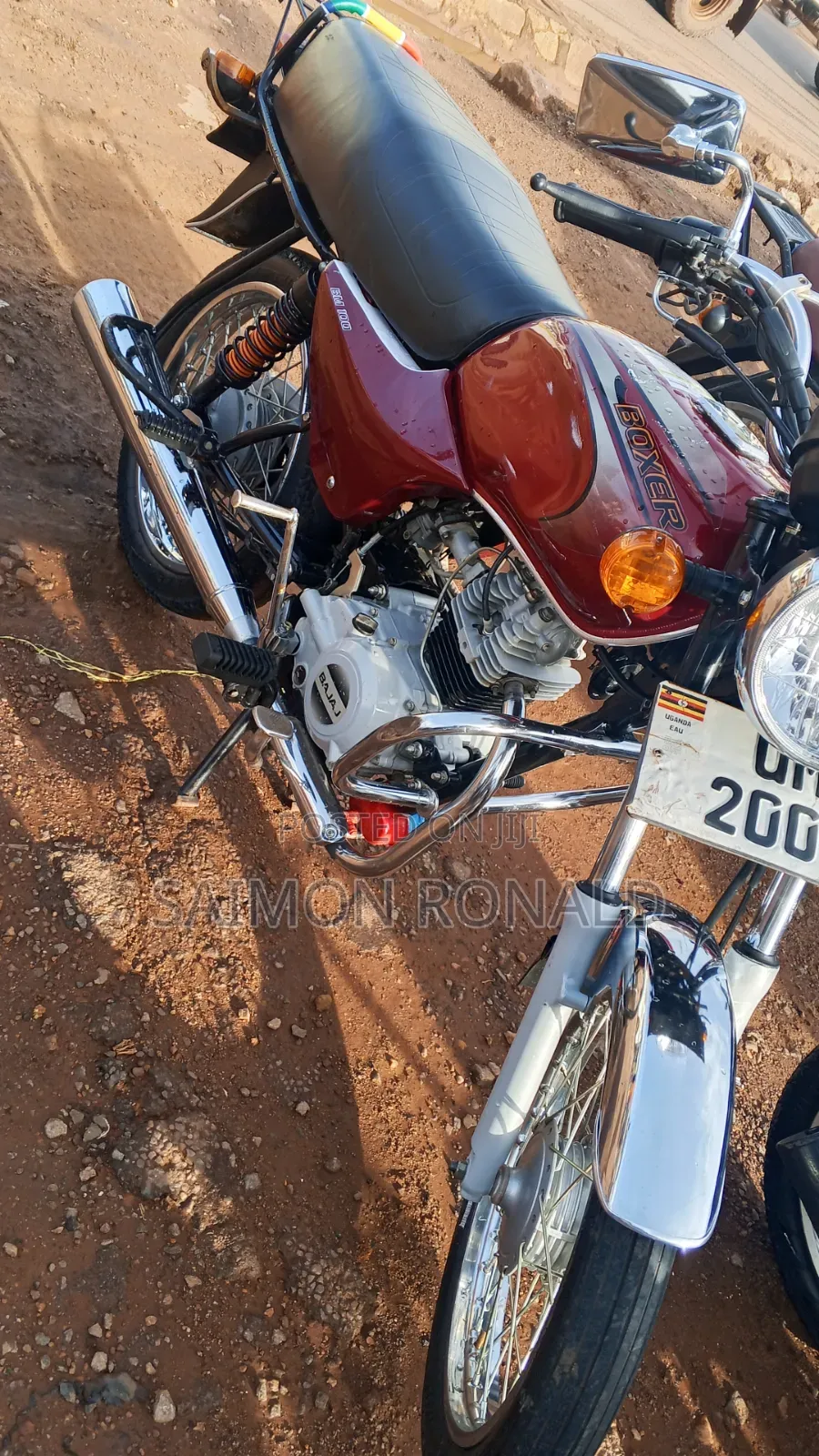Bajaj Boxer 100 2026 Red
