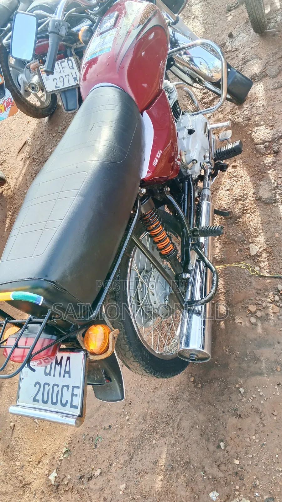 Bajaj Boxer 100 2026 Red